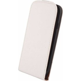 Pouzdro Leather Case Elegance Samsung i9500 S4 whi